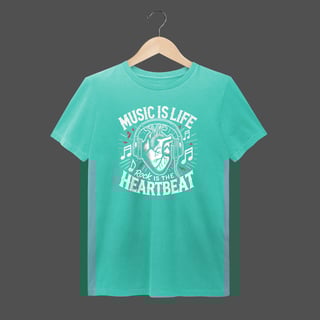 Nome do produto Camiseta Estonada | Music Is Life