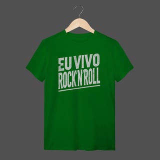 Nome do produto Camiseta Quality | Eu Vivo Rock'N'Roll