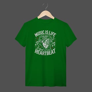 Nome do produto Camiseta Quality | Music Is Life