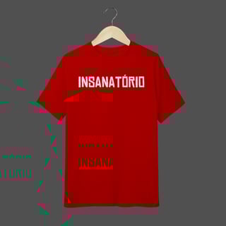 Nome do produto Camiseta Infantil (10 a 14) | Insanatório