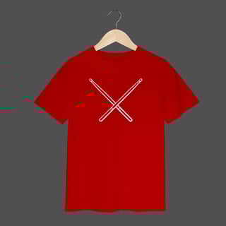 Nome do produto Camiseta Infantil (2 a 8) | Baquetas