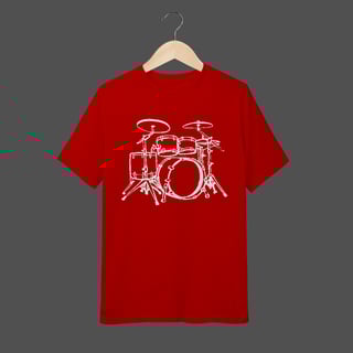 Nome do produto Camiseta Infantil (10 a 14) | Drums