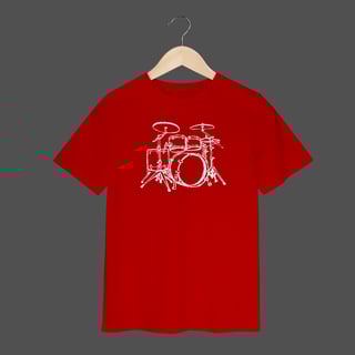 Nome do produto Camiseta Infantil (2 a 8) | Drums