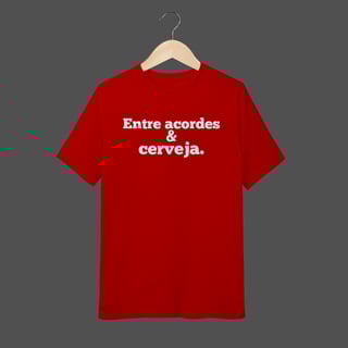 Nome do produto Camiseta Infantil (10 a 14) | Entre acordes & cerveja.