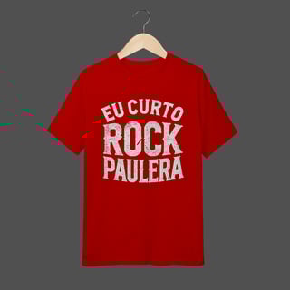 Nome do produto Camiseta Infantil (10 a 14) | Eu Curto Rock Paulera