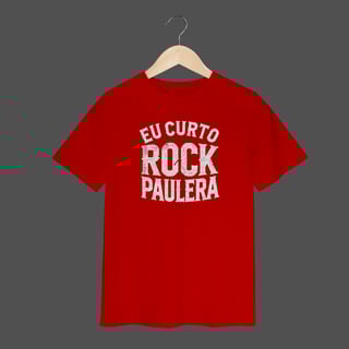 Nome do produto Camiseta Infantil (2 a 8) | Eu Curto Rock Paulera
