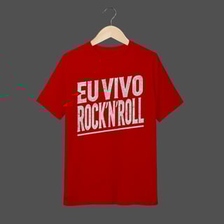 Nome do produto Camiseta Infantil (10 a 14) | Eu Vivo Rock'N'Roll