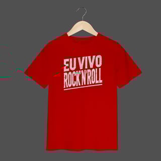 Nome do produto Camiseta Infantil (2 a 8) | Eu Vivo Rock'N'Roll