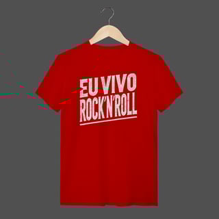 Nome do produto Camiseta Quality | Eu Vivo Rock'N'Roll
