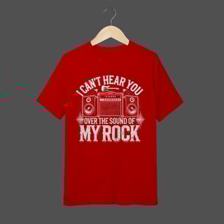Nome do produto Camiseta Infantil (10 a 14) | I Can't Hear You - Over The Sound Of My Rock
