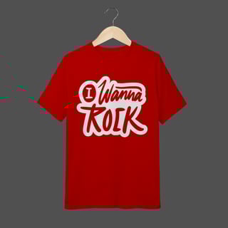 Nome do produto Camiseta Infantil (10 a 14) | I Wanna Rock