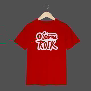 Nome do produto Camiseta Infantil (2 a 8) | I Wanna Rock
