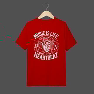 Nome do produto Camiseta Infantil (10 a 14) | Music Is Life