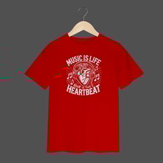 Nome do produto Camiseta Infantil (2 a 8) | Music Is Life