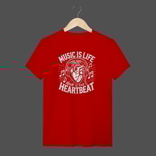 Nome do produto Camiseta Quality | Music Is Life