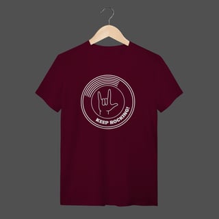 Nome do produto Camiseta Quality | Keep Rocking!