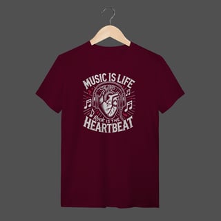 Nome do produto Camiseta Quality | Music Is Life