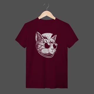 Nome do produto Camiseta Quality | Punk Cat