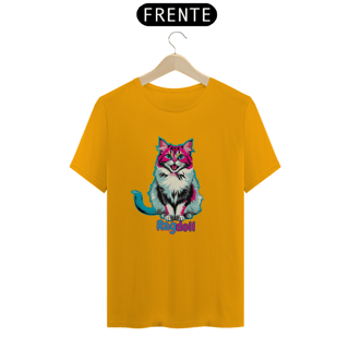 Nome do produto Camiseta Gato Ragdoll PopArt