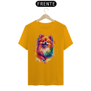 Nome do produto Camiseta Spitz Alemão aquarela
