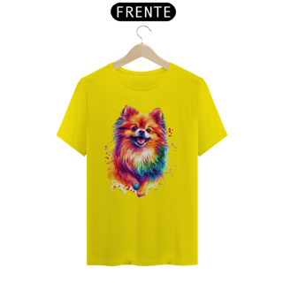 Nome do produto Camiseta Spitz Alemão aquarela