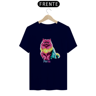 Nome do produto Camiseta Gato Persa PopArt