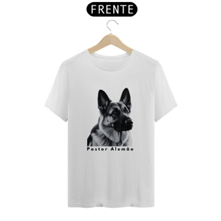 Nome do produto Camiseta Pastor Alemão monocromática