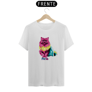 Nome do produto Camiseta Gato Persa PopArt
