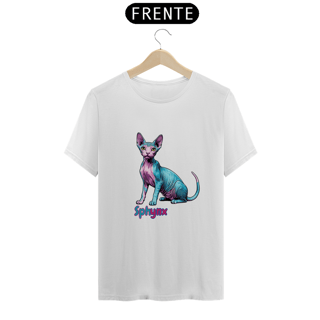 Nome do produto Camiseta Gato Sphynx PopArt