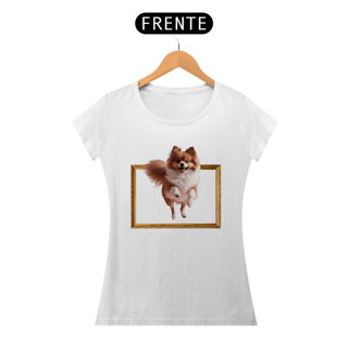 Baby Look Lulu da Pomerânia - Moldura