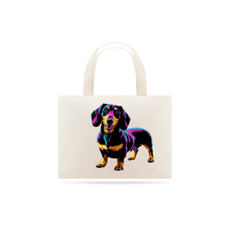 Nome do produto Eco Bag Daschund - Pop Art