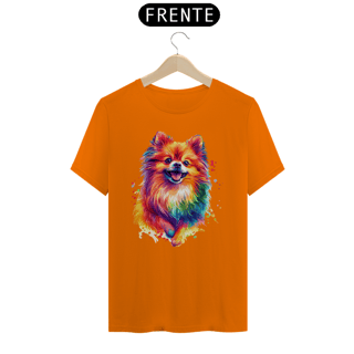 Nome do produto Camiseta Spitz Alemão aquarela