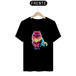 Nome do produto Camiseta Gato Persa PopArt
