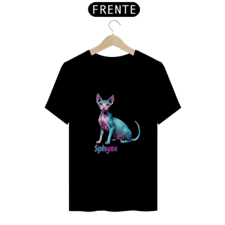 Nome do produto Camiseta Gato Sphynx PopArt