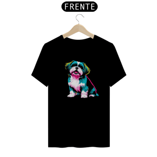 Nome do produto Camiseta ShihTzu PopArt