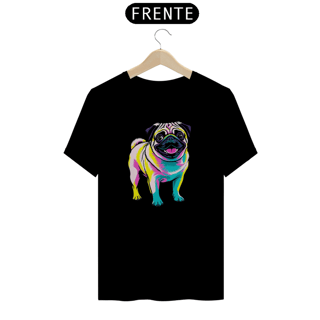 Nome do produto Camiseta Pug PopArt