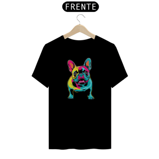 Nome do produto Camiseta Bulldog Francês PopArt