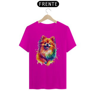 Nome do produto Camiseta Spitz Alemão aquarela