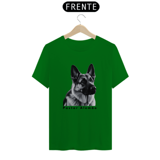 Nome do produto Camiseta Pastor Alemão monocromática