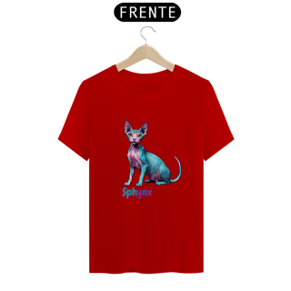 Nome do produto Camiseta Gato Sphynx PopArt