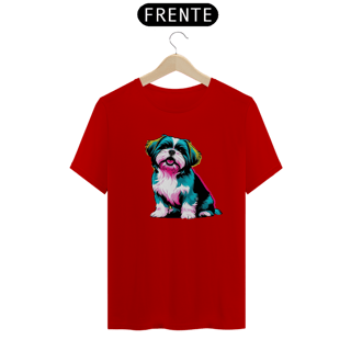 Nome do produto Camiseta ShihTzu PopArt