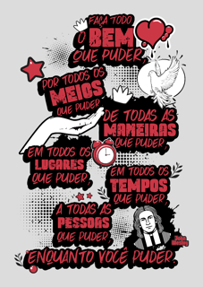 Nome do produto Faça o Bem em Todos os Tempos e Lugares - Pôster