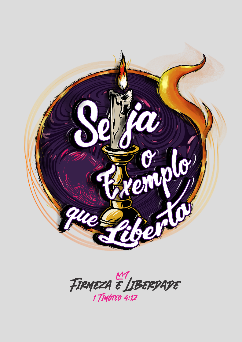 Nome do produto: Seja o exemplo que liberta - Pôster