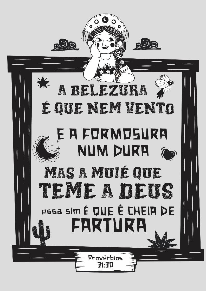 Nome do produto: Provérbios 31:30 - Pôster