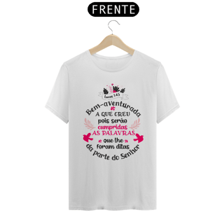 Nome do produto Lucas 1:45 - T-Shirt