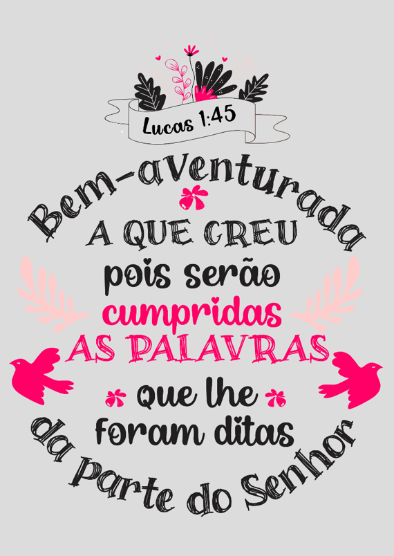 Lucas 1:45 - Pôster