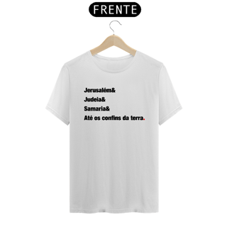 Nome do produto Atos 1:8 - T-Shirt_Clara