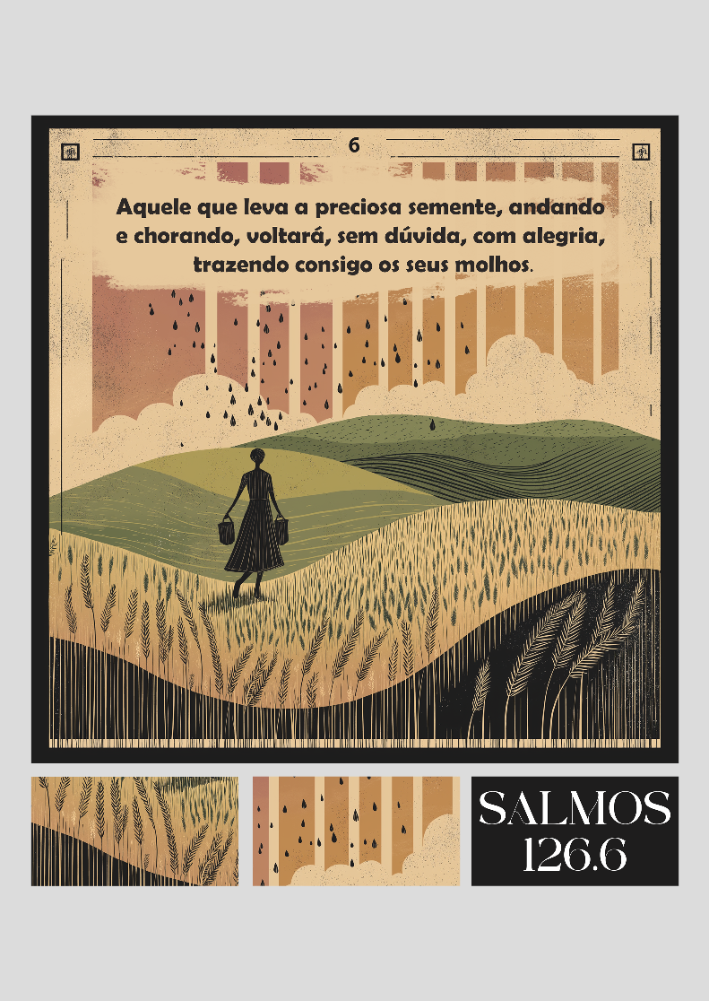 Nome do produto: Salmos 126.6 - Pôster