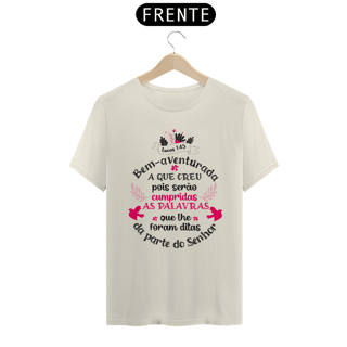Nome do produto Lucas 1:45 - T-Shirt