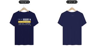Nome do produto T-shirt Classic software developer